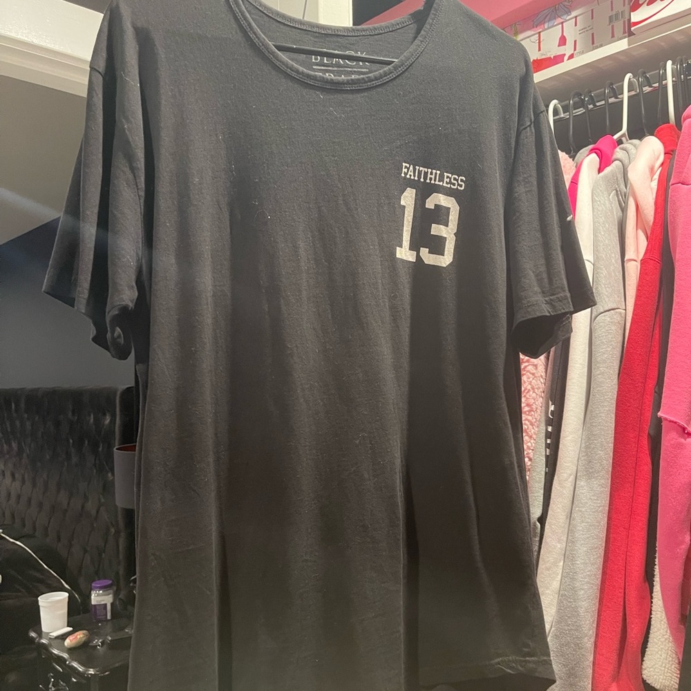 Black craft faithless tshirt